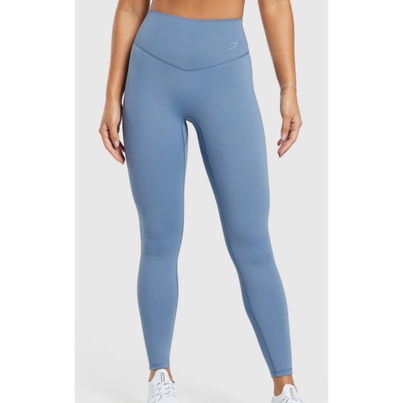 Gymshark Elevate Leggings Blue - Picture 1 of 8